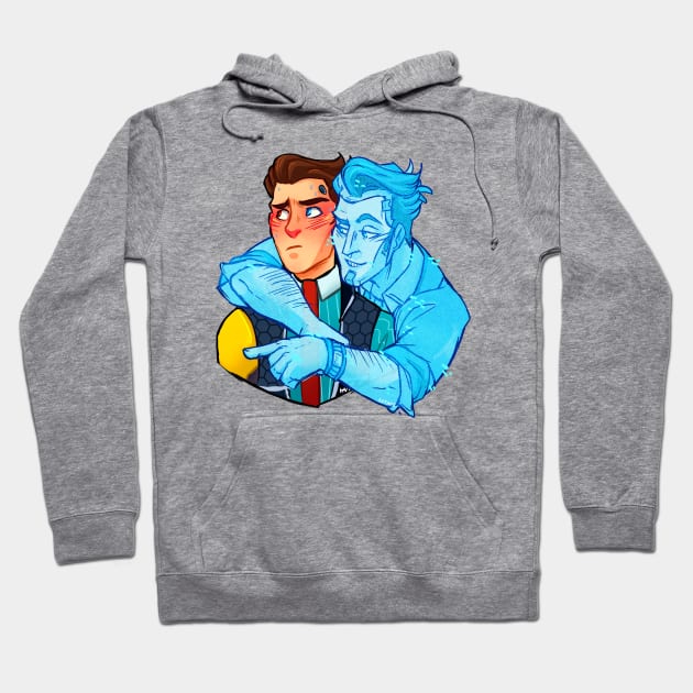 Borderlands Rhys x Handsome Jack Rhack Design Hoodie by lutnik